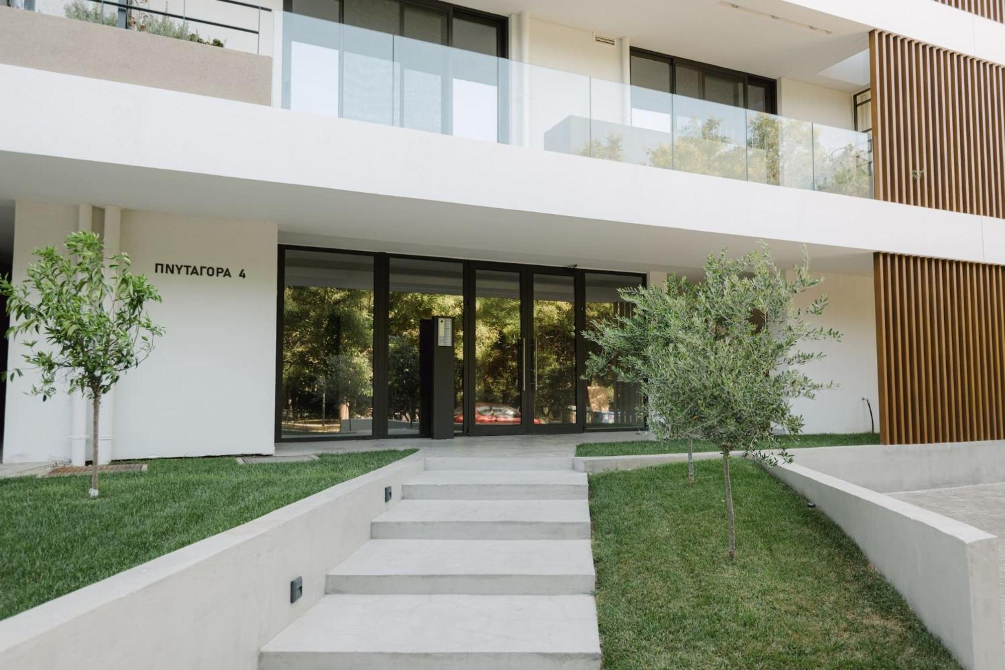 Urban Apt With Stunning Acropolis View & Roofdeck Aten Exteriör bild